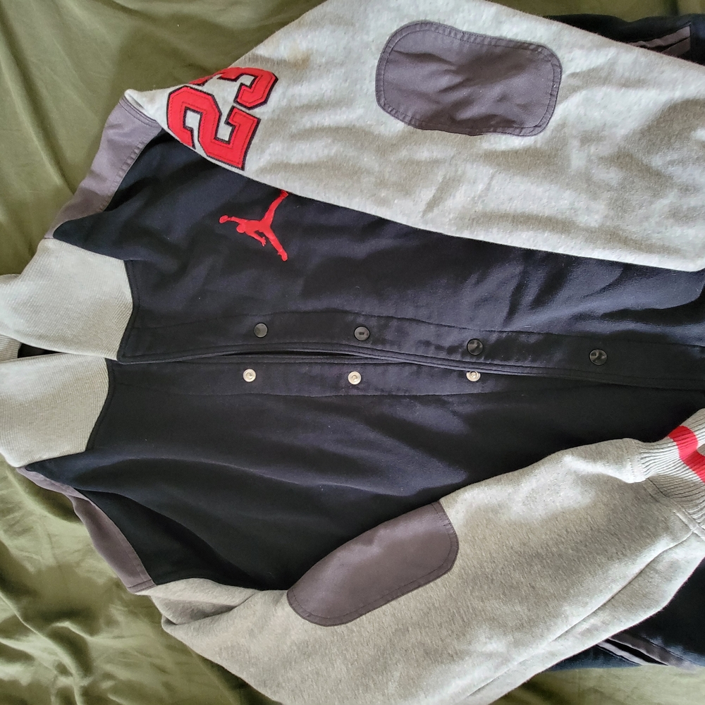 Nike Gray and Black Jacket
